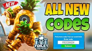 *NEW* ALL WORKING EP 77 PART 1 CODES FOR TOILET TOWER DEFENSE! ROBLOX TOILET TOWER DEFENSE CODES