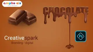 Dripping Effect | Text Dripping Effect | Chocolate social media post | Photoshop Editing tutorial