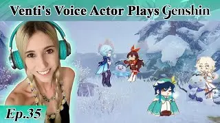 Venti's English Voice Actor plays GENSHIN IMPACT! Part 35: Albedont