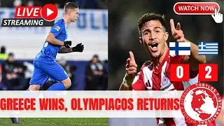 Greece Wins, Olympiacos Returns | 0-2 Finland vs. Greece | Mouzakitis Youngest Debut for Greece!