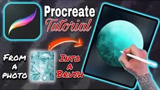 How To Create A Custom Texture Brush From A Photo In Procreate