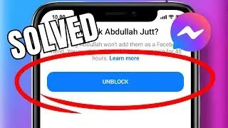 HOW TO UNBLOCK ANY MEMBER ON MESSENGER