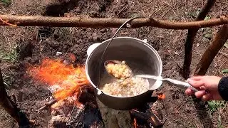 Каша на костре просто и ОчВкусно!