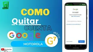 📲Como QUITAR Cuenta Google  a Motorola MOTO G7  || FRP By Pass  MOTO G7, G7 play, G7 power ✅