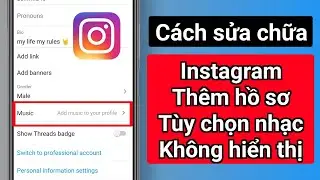 Cách sửa lỗi tùy chọn thêm nhạc trên trang cá nhân Instagram không hiển thị |