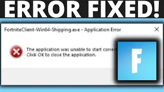 Fix Fortniteclient-Win64-Shipping.exe Error On Fortnite