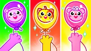 Finger Balloons Family Song | Family Time Songs by Toddler Zoo for Kids