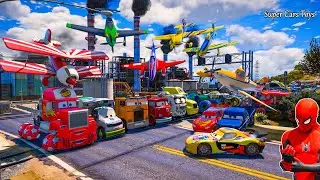 Cars Crazy McQueen High Impact Bobby Swift Miguel Camino Mack Monster Truck Tow Mater Racing Toy #26