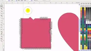 CorelDraw Tutorial  Roughen Brush Tool