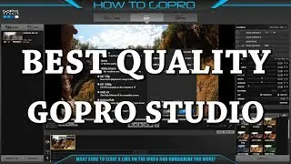 Best Export Settings For GoPro Studio