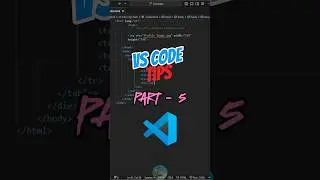 VS Code Tips Part - 5 Nested Element Shortcuts. 