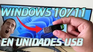 Instalar Windows 11/10 en unidades USB | Crea un Disco de arranque con el Sistema COMPLETO