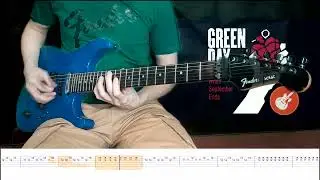 10 easy guitar solos : #4 - Wake Me Up When September Ends / 10 простых гитарных соло с табулаторой