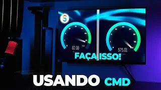 COMO AUMENTAR a Velocidade de Download e Reduzir o Ping em JOGOS USANDO APENAS O CMD sem PROGRAMAS