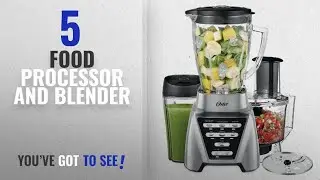 Best Food Processor And Blender [2018]: Oster Pro 1200 Blender with Glass Jar PLUS Smoothie Cup &