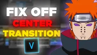 How To Fix Off Center Transitions + Best Rendering Settings - IN ANY Sony Vegas