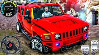 Offroad Jeep Driving Simulator 3D - Real 4x4 Hummer Luxury SUV Driver - Android GamePlay