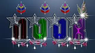 New Multi colour glass font editing || how to make multiple glass font in ps touch and pixelLeb