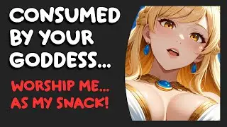 Goddess Aphrodite Devours Unworthy Tinies! 🌶️ [F4A] [Giantess] [Vore ASMR] [Digestion] [Fatal]