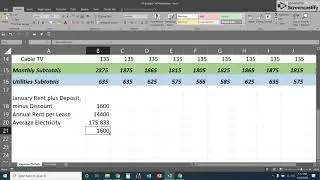 Excel 2016 Use a Mixed Cell Reference in a Formula