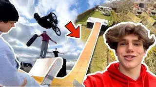 WE SKATED A BACKYARD MEGARAMP