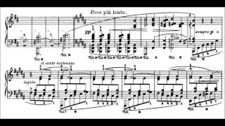 Chopin Polonaise Fantaisie op.61 + Sheet music (Kissin)