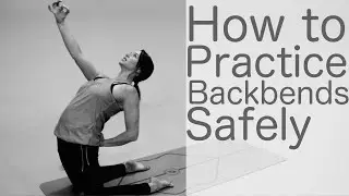 7 Minute How to Practice Backbends Safely  | Fightmaster Yoga Videos