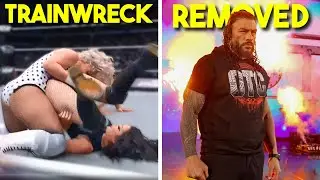 Former WWE Star Arrested...Trainwreck AEW Match...Roman Reigns Removed From Show...Wrestling News