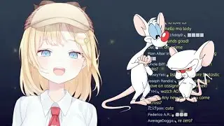 Amelia Watson sings Pinky & The Brain opening