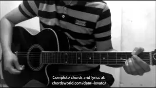 Let It Go Chords by Demi Lovato - How To Play - chordsworld.com