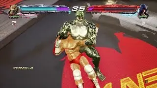 TEKKEN 7 - Kings grappling Jin (Ryona)
