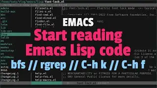 Start reading Emacs Lisp code TODAY