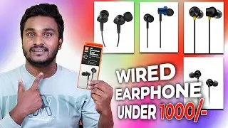 BEST Wired Earphones UNDER 1000 In 2023⚡Tamil!