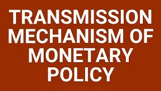 The transmission mechanism of monetary policy