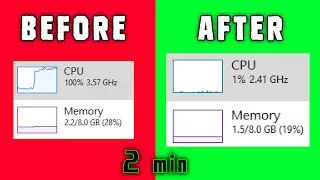 FIX 100% CPU usage | reduce CPU usage windows 10 | 100 CPU usage windows 10✔️