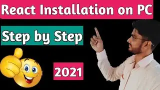 React Tutorial | How to Install React | React first app tutorial | Learn React