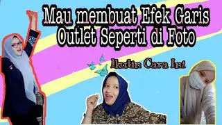 Cara Edit Garis di Pinggiran Foto || Garis tepi