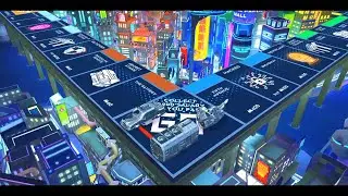 Monopoly Mobile Android Gameplay: Play Future New York 2121 Board - 1 Player VS 2 Medium AI