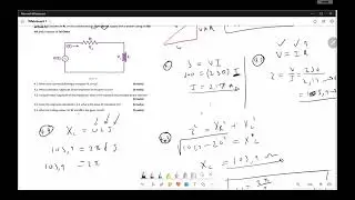 AC Circuit Analysis: Impedance Calculation and Voltage Drop Tutorial  ||2||