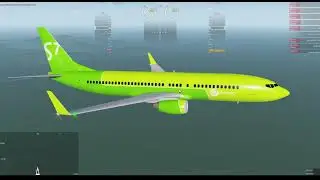 полет на самолёте BOEING 737-800 в авиакомпании S7!