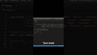 Easy Json to CSV in Python #shorts