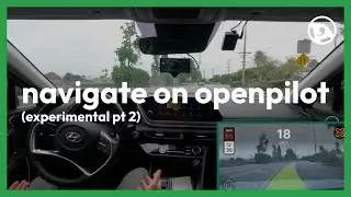 Navigate on openpilot vol2 - comma three full drive