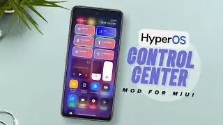 New MIUI/HyperOS Mod Control Center • Extremely Customisable 😮