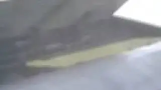 American Airlines 757 Landing (wing view)