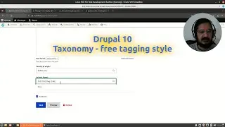 Drupal 10  -  Managing  taxonomy free tagging