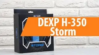 Распаковка DEXP H-350 Storm / Unboxing DEXP H-350 Storm