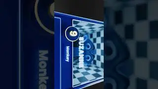 3D Card - Geometry Nodes & Ray Portal Shader