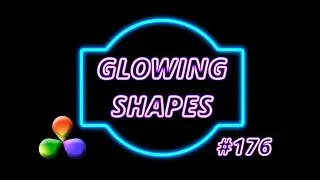 DaVinci Resolve Tutorial: How To Create Shapes With Glowing Outlines