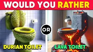 Would You Rather...? HARDEST Choices Ever! 😱😲🤯😭 Daily Quiz