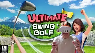 Ultimate Swing Golf on Quest 3 is FANTASTIC both VR and Mixed Reality Modes!